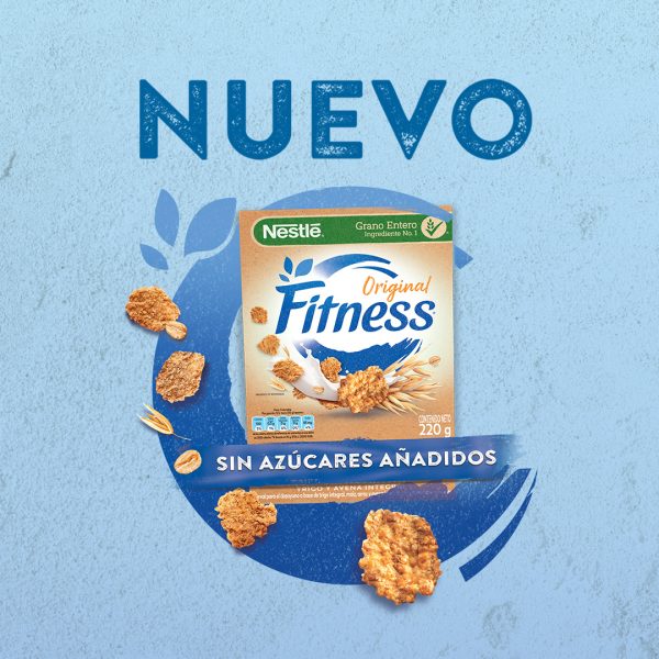 NESTLÉ lanza el nuevo cereal FITNESS sin azúcar añadida para disfrutar un desayuno rico y nutritivo