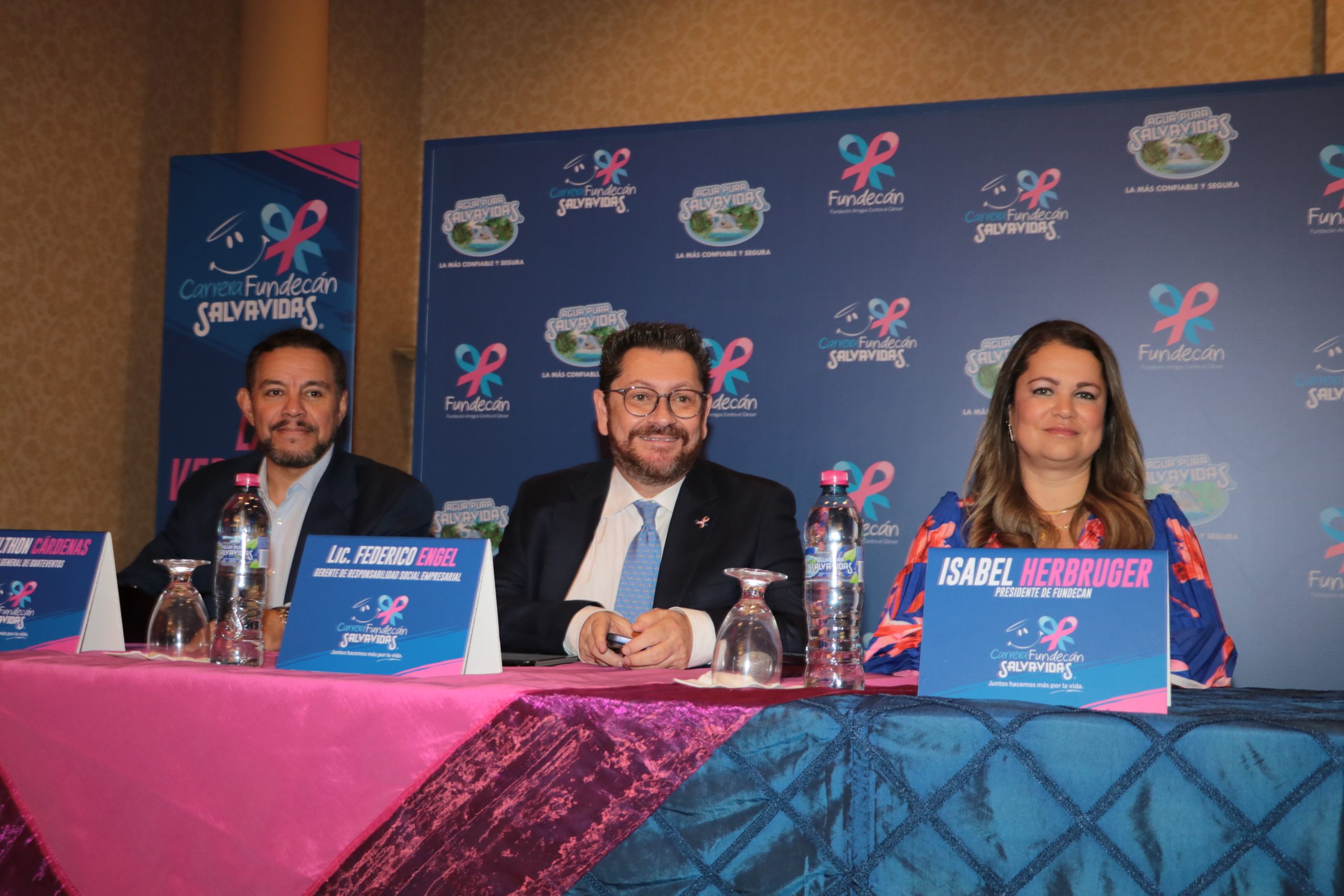 Fundecán y Agua Pura Salvavidas anuncia carrera por la lucha contra el cáncer de mama