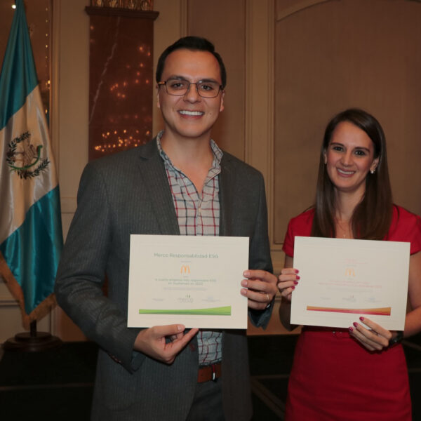 McDonald’s Guatemala recibe destacados reconocimientos en el Ranking Merco de las empresas