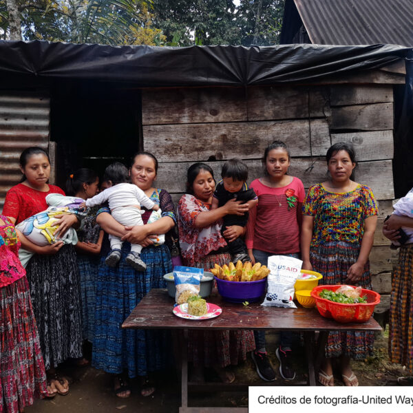 Bam y United Way continúan promoviendo la nutrición con el proyecto «Caminando 1000 días con el corazón»