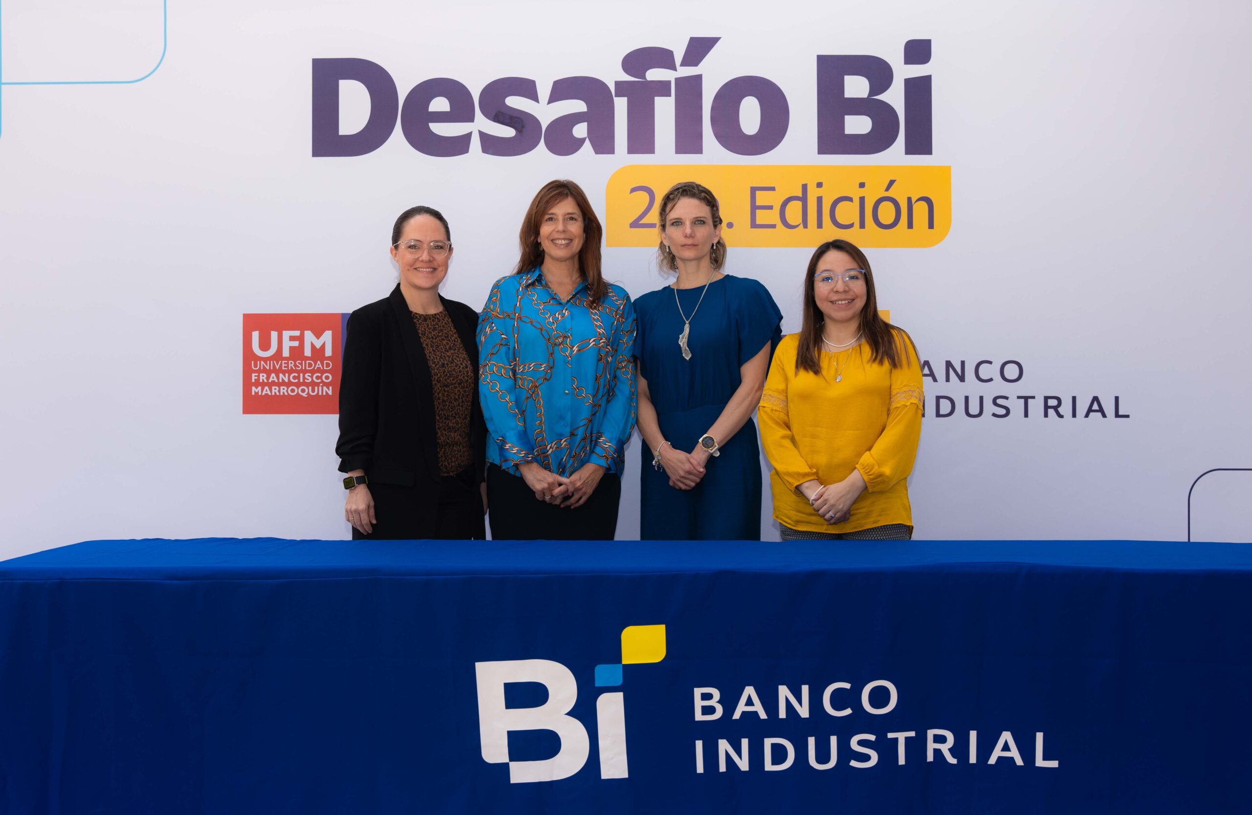 Banco Industrial y la Universidad Francisco Marroquín se unen para crear Desafío Bi, un concurso para impulsar el ecosistema emprendedor guatemalteco.