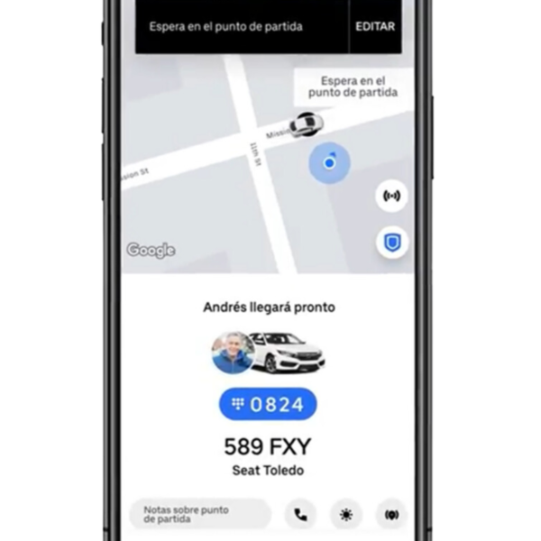 Más seguridad: ahora el código PIN será requerido en todos los viajes con la app de Uber en Guatemala