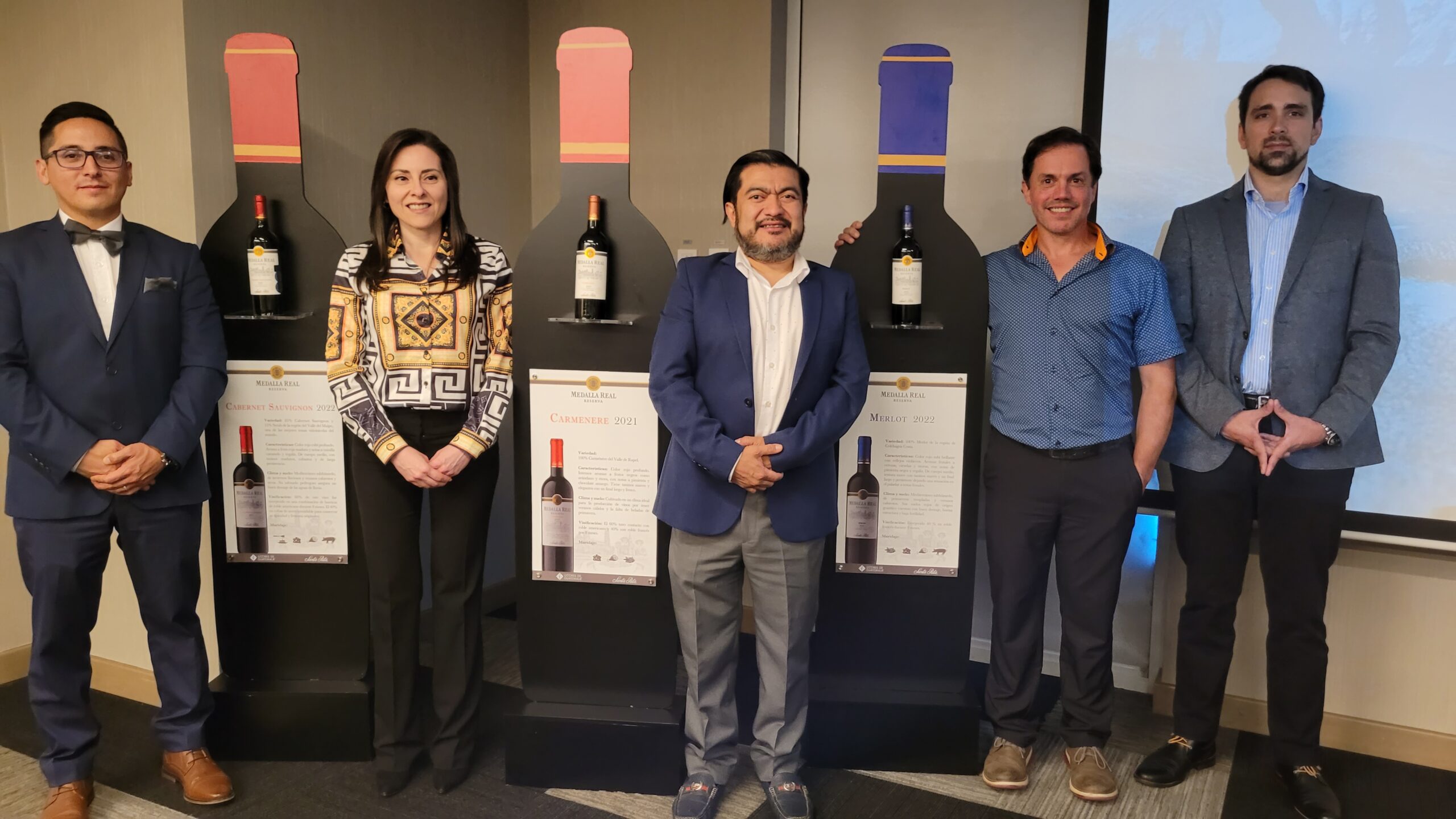 Vino Santa Rita anuncia, junto a Licores de Guatemala, su nueva línea de vinos: Medalla Real Reserva 