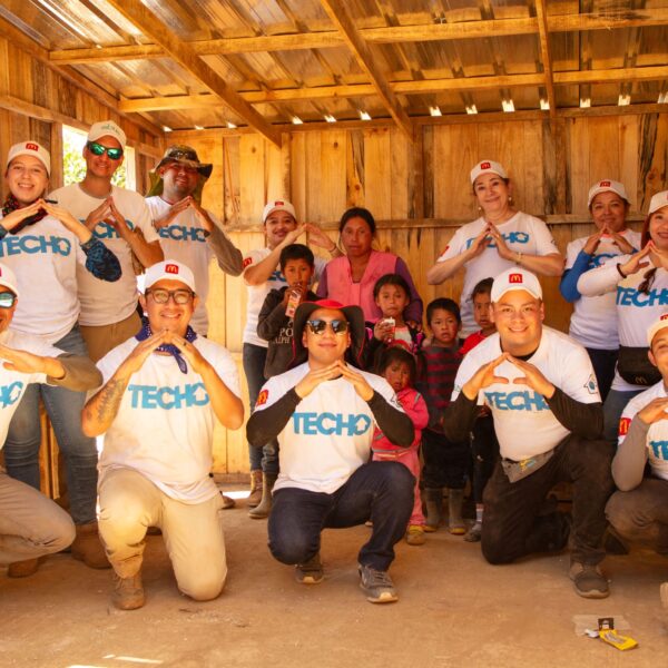 McDonald’s y TECHO construyen viviendas en Guatemala