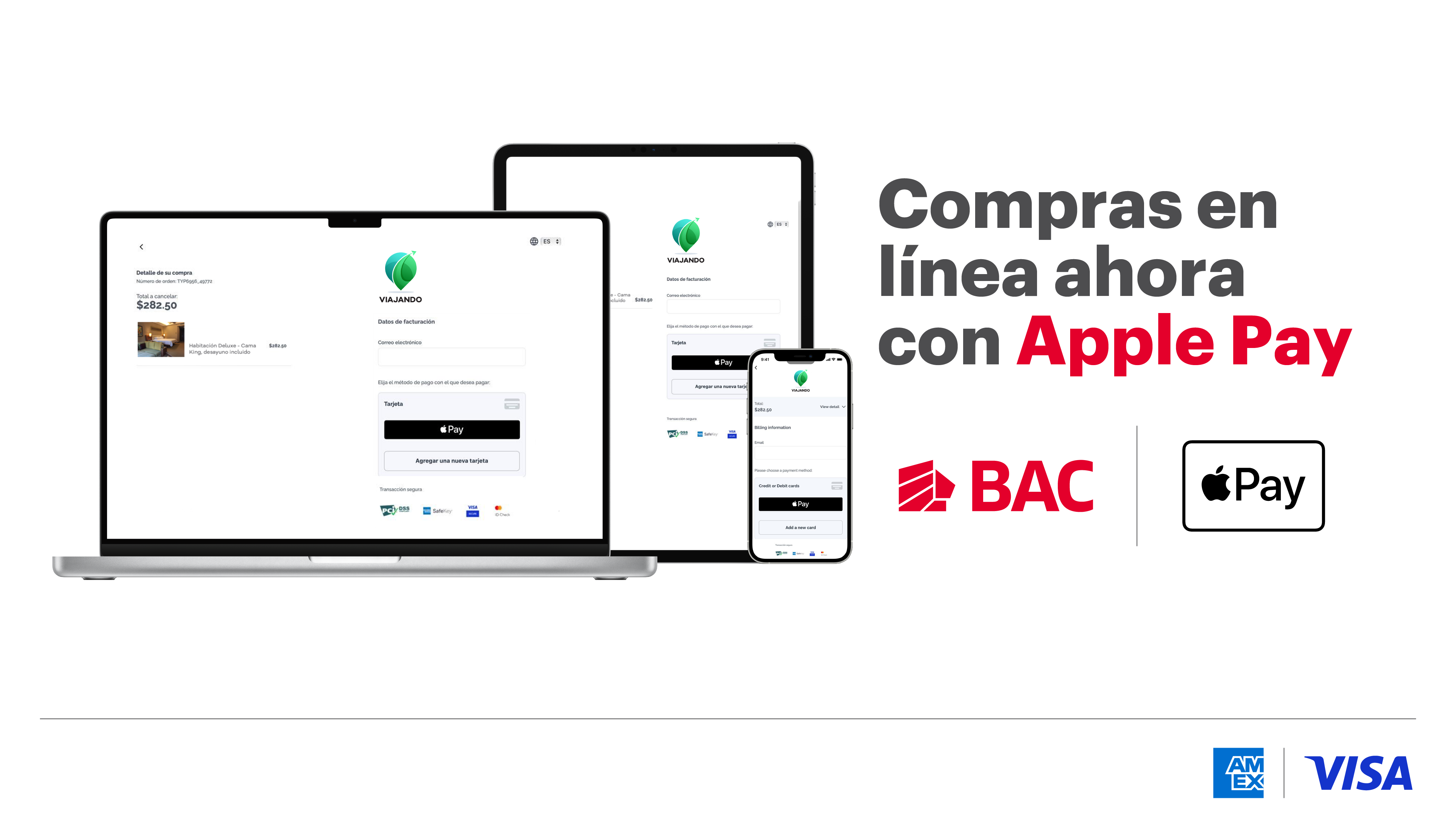 BAC impulsa pagos electrónicos con la integración de Apple Pay
