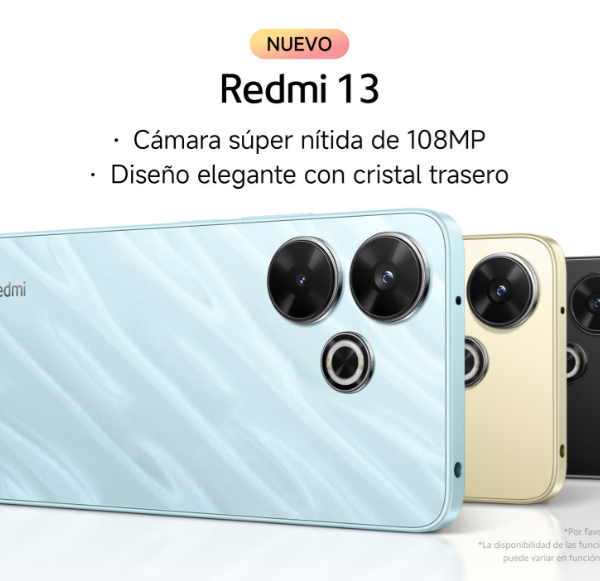 Presentamos el Redmi 13: Cámara de 108MP combinadacon funciones divertidas