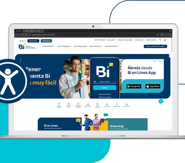 Banco Industrial promueve la accesibilidad digital