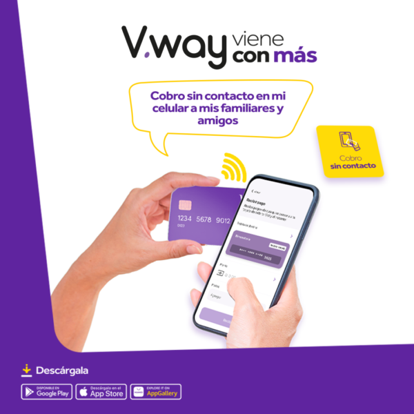 V.way simplifica la manera de enviar y recibir dinero