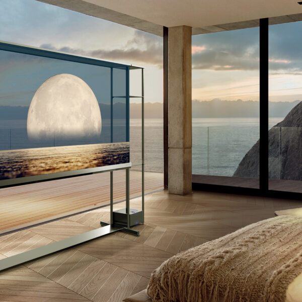 El primer televisor 4K OLED transparente e inalámbrico del mundo