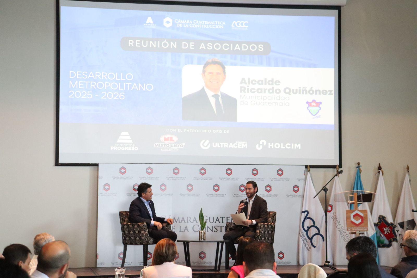Cámara Construcción y Municipalidad abordan visión Metropolitana