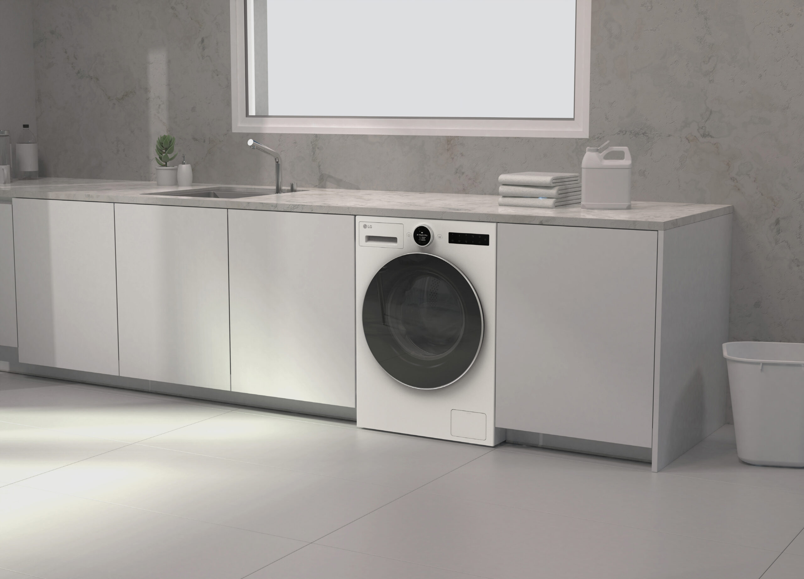 LG presenta soluciones de lavandería