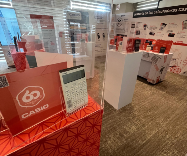 Casio Calculadoras celebra 60 años de innovación y educación
