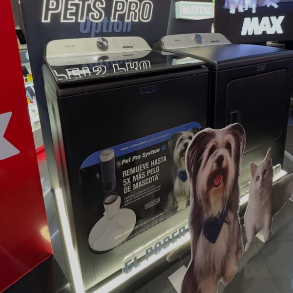 Max y Maytag presentan la solución profesional de limpieza para los hogares con mascotas