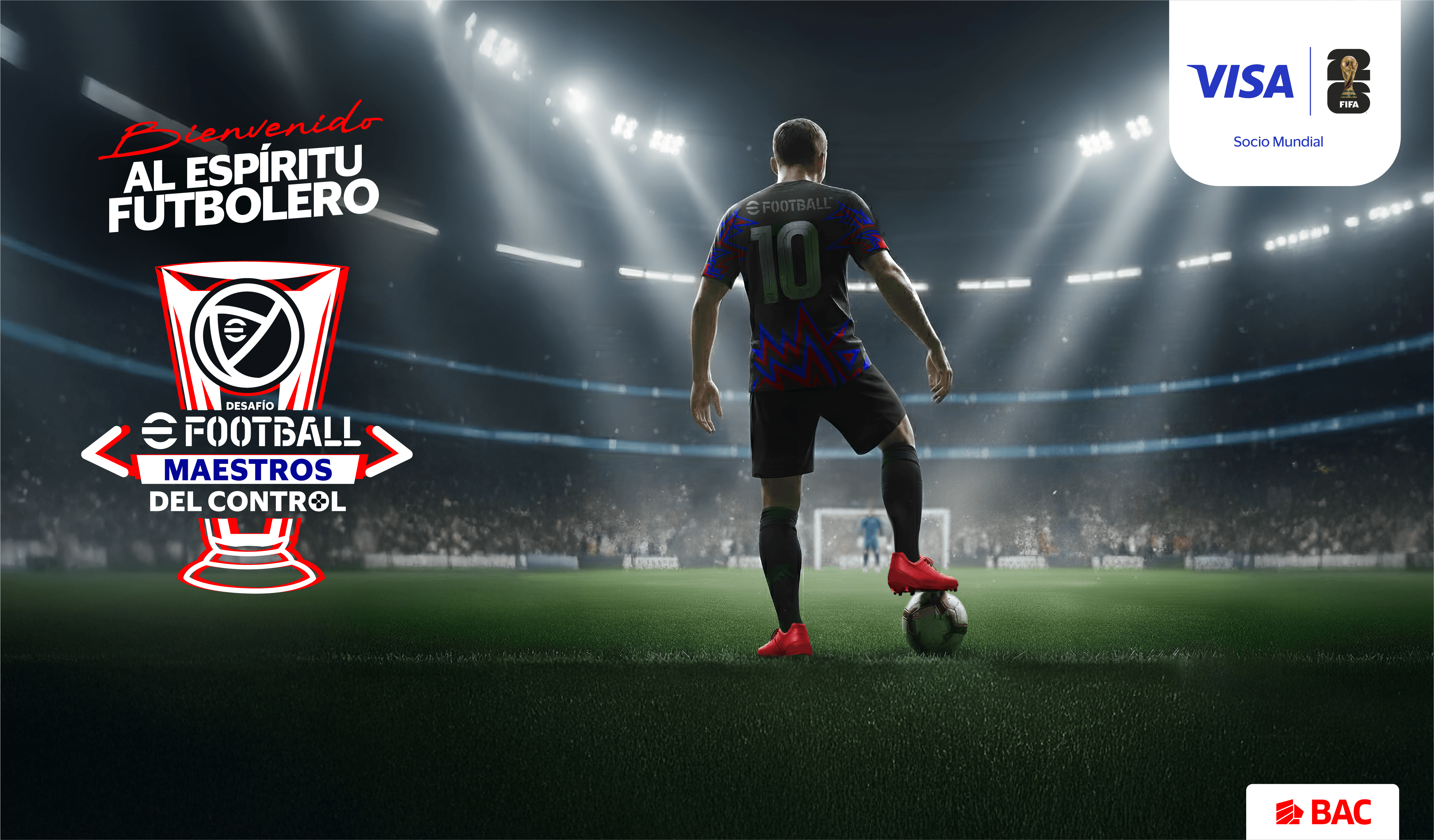 Los ganadores del torneo VISA y BAC vivirán la pasión del futbol en la edición más grande de la historia