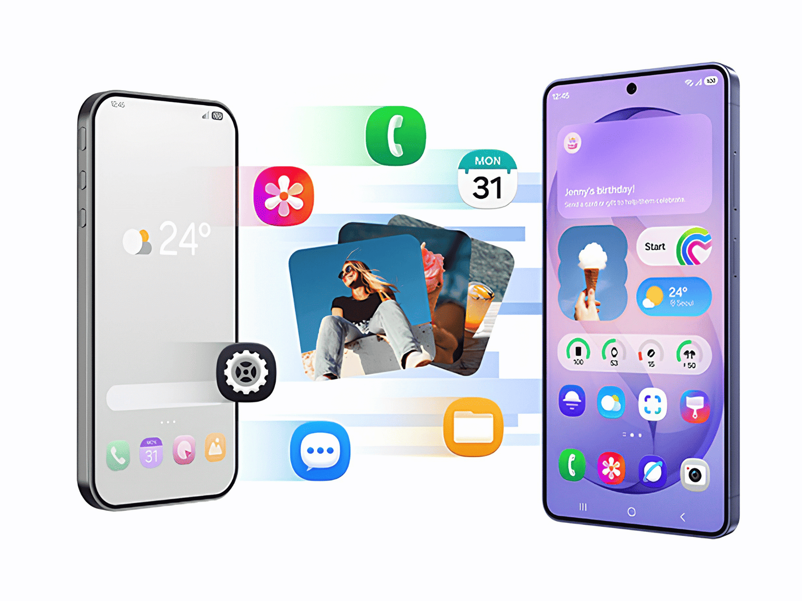 Cómo transferir tus datos de un dispositivo iOS a uno Galaxy usando Smart Switch