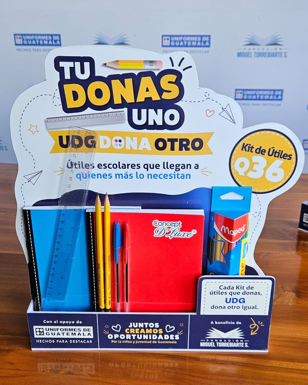 Uniformes de Guatemala y Fundación Miguel Torrebiarte unen esfuerzos para impulsar el bienestar y desarrollo de niños y jóvenes